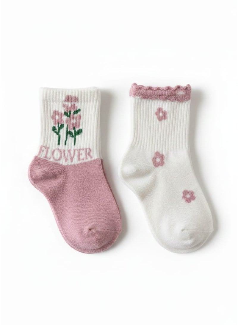 ستار شرابات بناتي ستار  قطن طويلة - قطعتين - Image 2